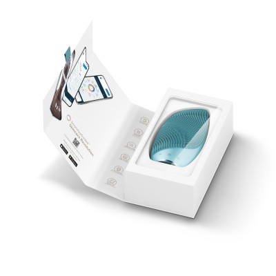 Електронна звукова термощітка для обличчя GESKE Sonic Thermo Facial Brush 6 в 1 turquoise