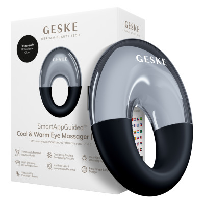 Масажер для очей GESKE Cool&Warm Eye Massager 7 в 1 black Масажер для очей GESKE Cool&Warm Eye Massager 7 в 1 black