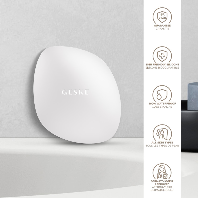 Щітка для обличчя GESKE Facial Brush 4 в 1 white