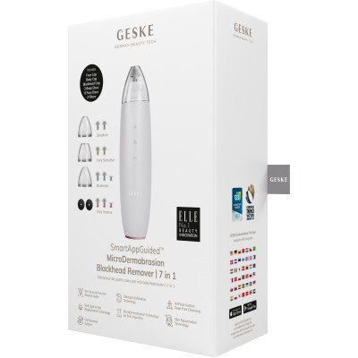 Мікродермабразійний пристрій для видалення чорних цяток GESKE MicroDermabrasion Blackhead Remover 7 в 1 starlight