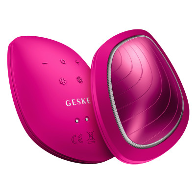 Ультразвукова маска тепло та холод GESKE Sonic Warm&Cool Mask 9 в 1 magenta