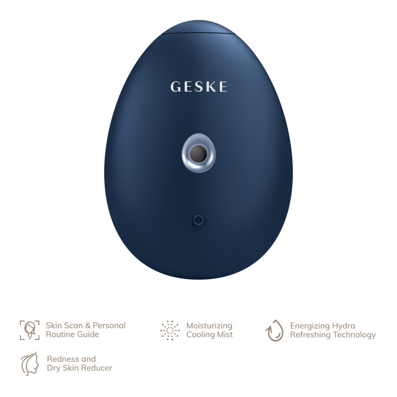 Електронний освіжувач для зволоження обличчя GESKE Facial Hydration Refresher 4 в 1 midnight