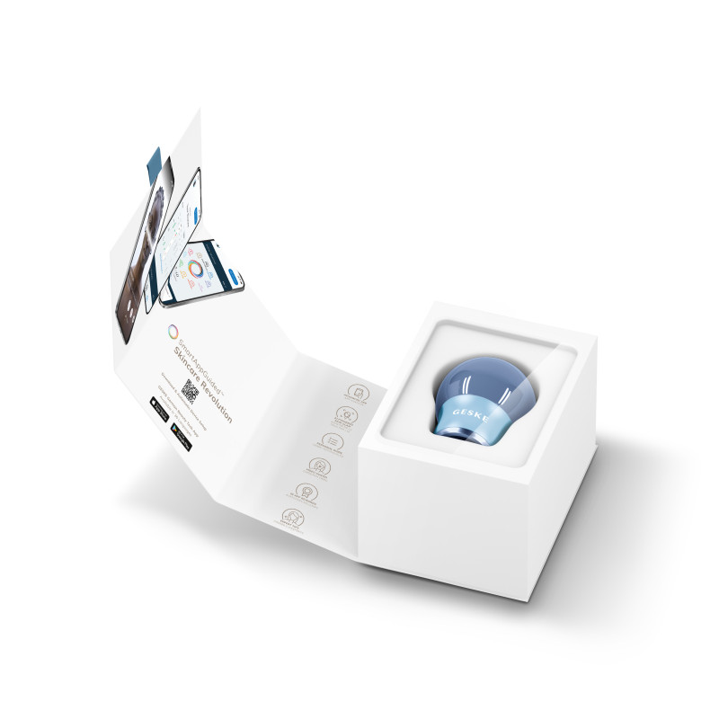 Масажер для обличчя і тіла GESKE Cool&Warm Face and Body Massager 7 в 1 aquamarine