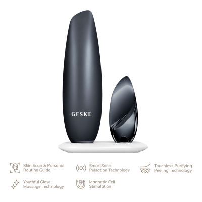 Безконтактна магнітна пілінг-маска GESKE Touchless Magnetic Peeling Mask black