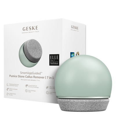 Набір для догляду за стопами GESKE Pumice Stone Callus Remover 7 в 1 green