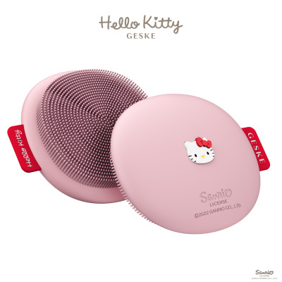 Щітка для обличчя GESKE Facial Brush 3 в 1 by Hello Kitty pink