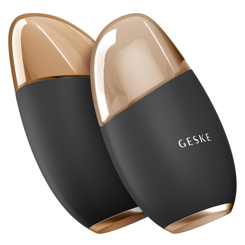 Масажер для обличчя GESKE Cool&Warm Eye and Face Massager gray
