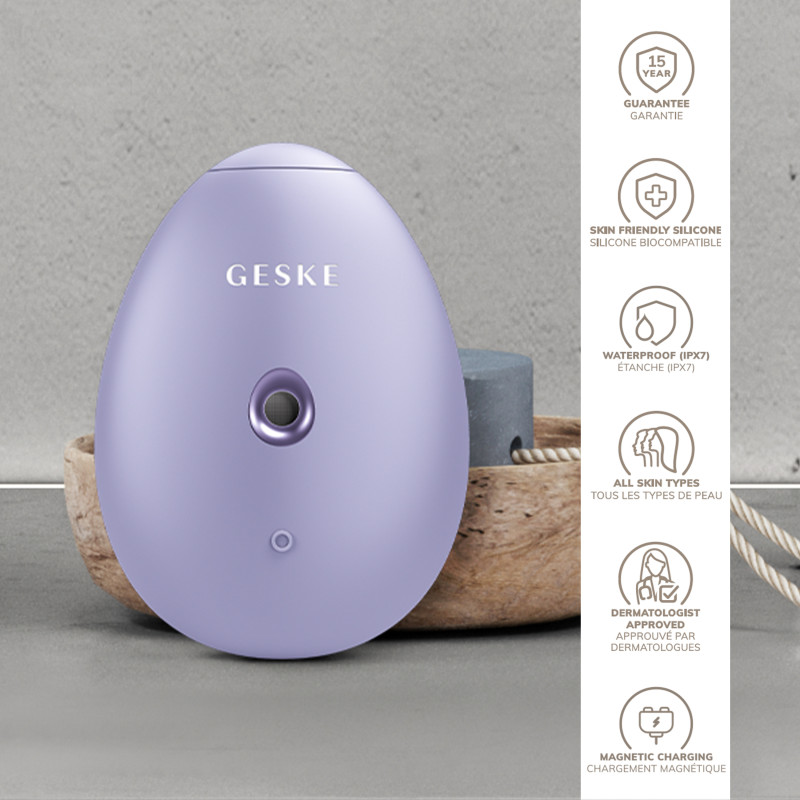 Електронний освіжувач для зволоження обличчя GESKE Facial Hydration Refresher 4 в 1 purple