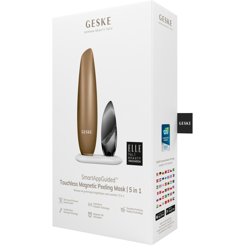 Безконтактна магнітна пілінг-маска GESKE Touchless Magnetic Peeling Mask 5 в 1 gray