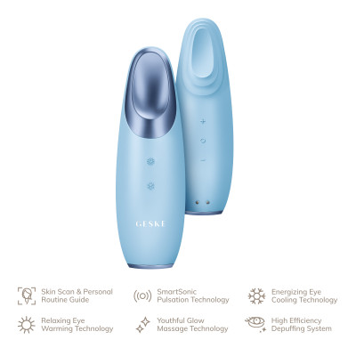 Енерджайзер для очей GESKE Warm&Cool Eye Energizer 6 в 1 aquamarine