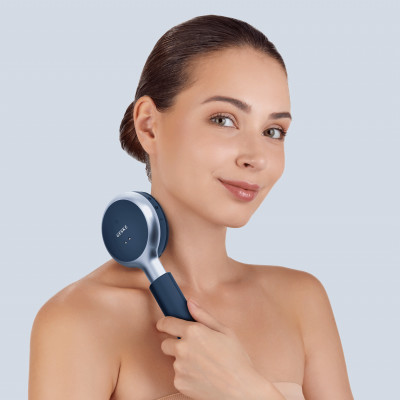 Звукова світлодіодна щітка для всього тіла GESKE Sonic LED Full-Body Brush&Intensive Exfoliator midnight
