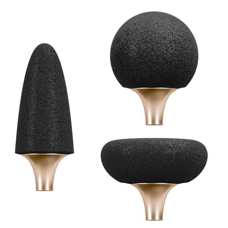 Шліфувальна пилка для стоп з додатковими насадками GESKE Electric Pumice Foot Smoothing Multi-Pen gray