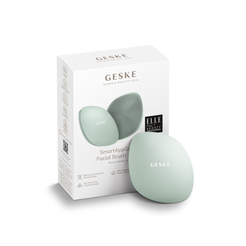 Щітка для обличчя GESKE Facial Brush 4 в 1 green