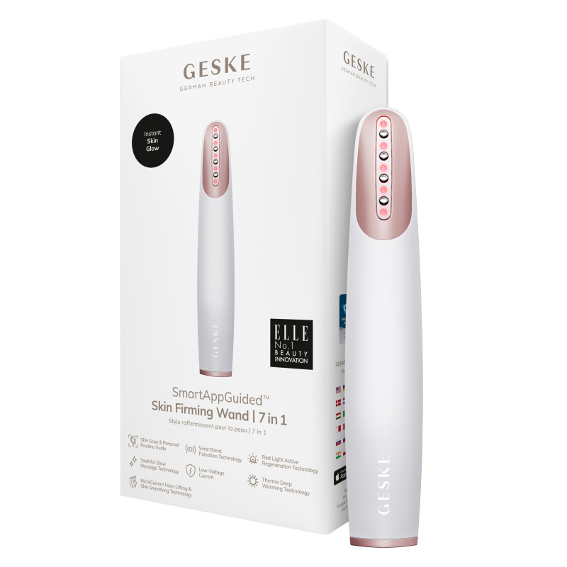 Пристрій для зміцнення і тонізації шкіри обличчя GESKE Skin Firming Wand 7 в 1 starlight