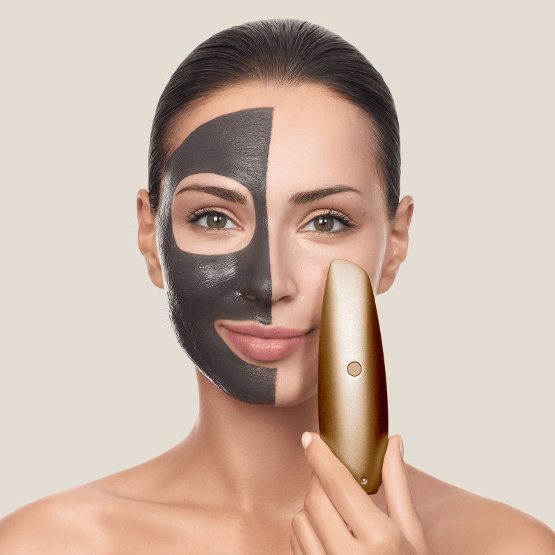 Безконтактна магнітна пілінг-маска GESKE Touchless Magnetic Peeling Mask 5 в 1 gray