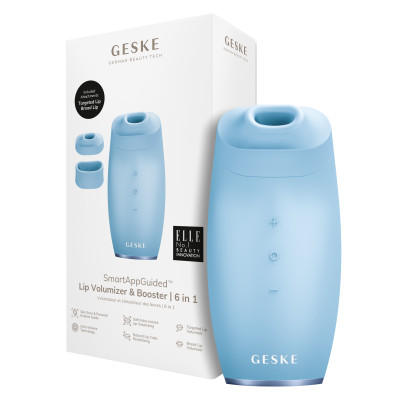Пристрій для збільшення об'єму губ GESKE Lip Volumizer&Booster 6 в 1 aquamarine