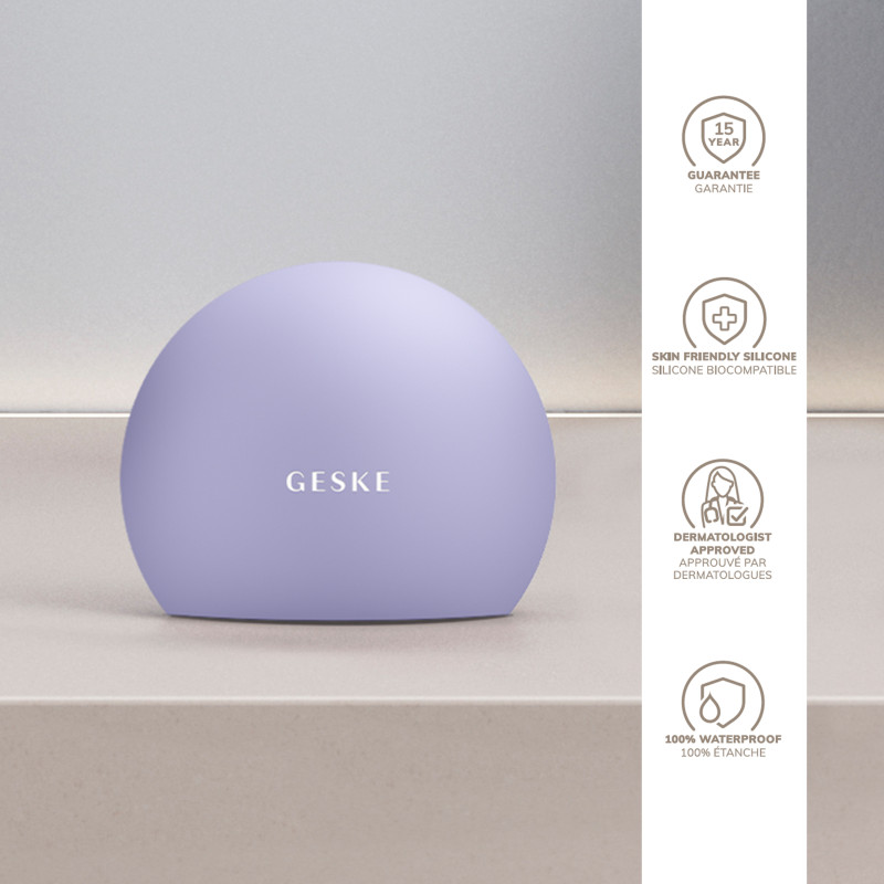 Пристрій для збільшення обʼєму губ GESKE Lip Volumizer&Booster 4 в 1 Big purple