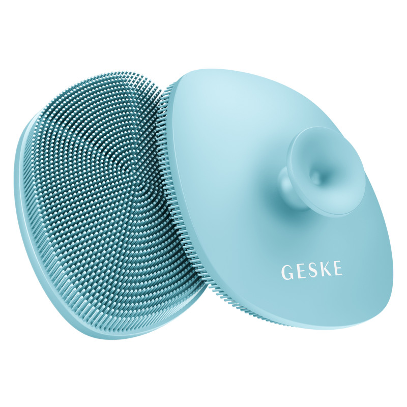 Щітка для обличчя GESKE Facial Brush 4 в 1 з тримачем turquoise