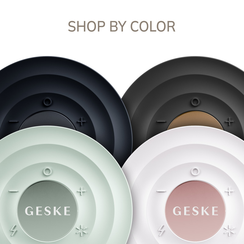 Антивіковий LED-випромінювач для відновлення шкіри обличчя GESKE Anti-Aging Skin Renewer 9в1 black
