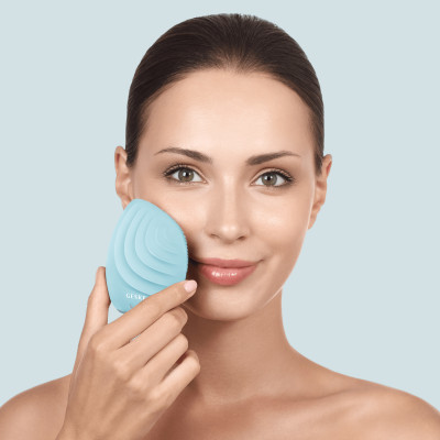 Електронна ультразвукова щітка для обличчя GESKE Sonic Facial Brush 5 в 1 turtoise