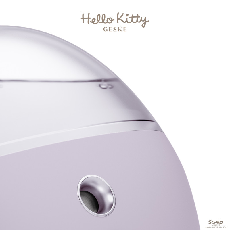 Електронний освіжувач для зволоження обличчя GESKE Facial Hydration Refresher 4 в 1 by Hello Kitty purple