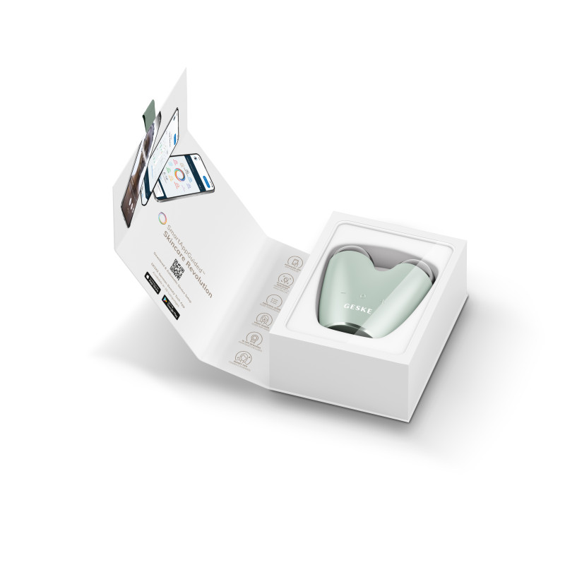 Мікрострумовий підтягувач обличчя GESKE MicroCurrent Face-Lifter green
