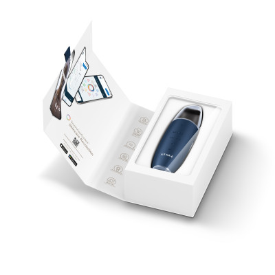 Мікрострумовий скрабер для шкіри та усунення чорних точок GESKE MicroCurrent Skin Scrubber&Blackhead Remover 9 в 1 midnight