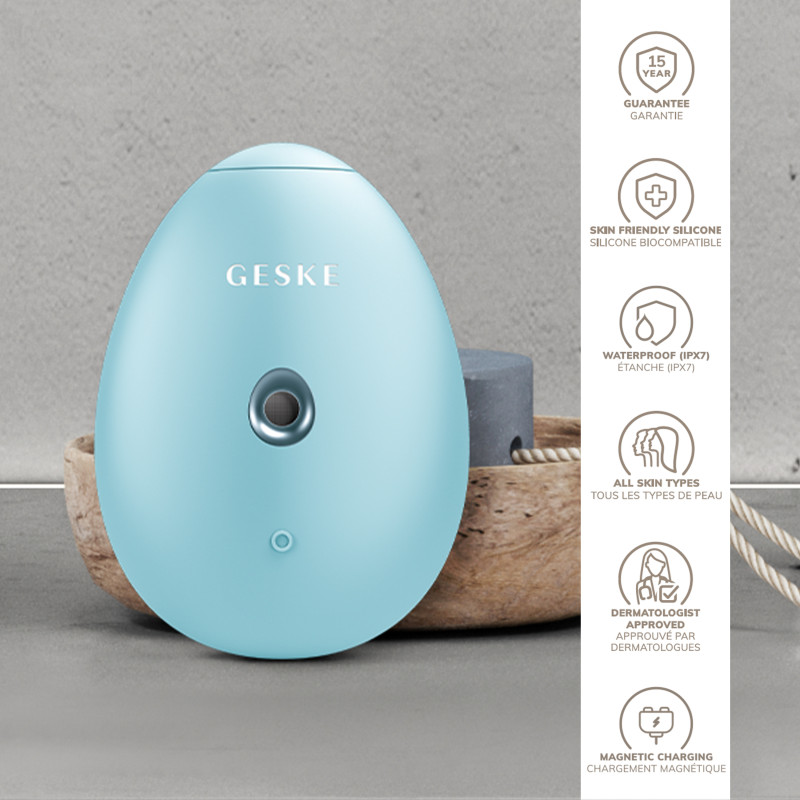Електронний освіжувач для зволоження обличчя GESKE Facial Hydration Refresher 4 в 1 turquoise