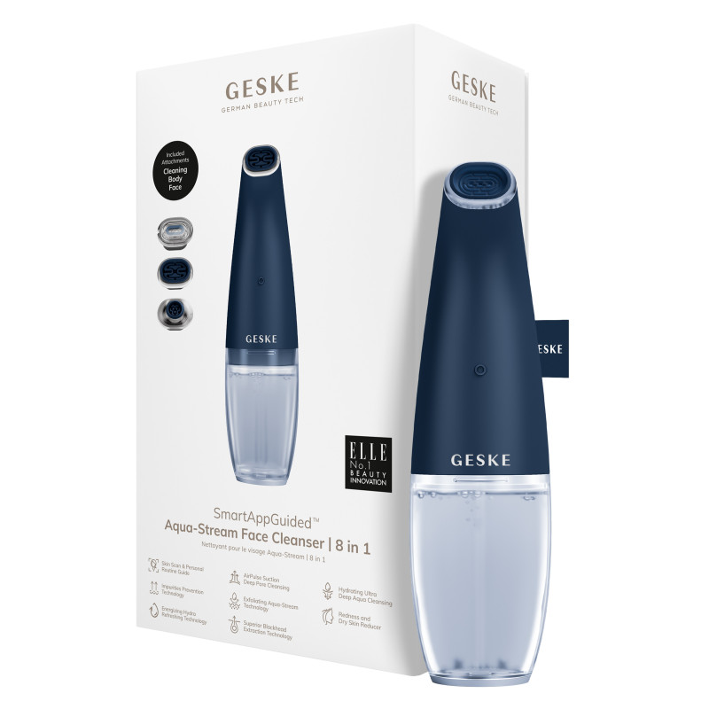 Очищуючий засіб для обличчя GESKE Aqua-Stream Face Cleanser 8 в 1 midnight