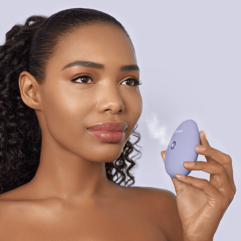Електронний освіжувач для зволоження обличчя GESKE Facial Hydration Refresher 4 в 1 purple