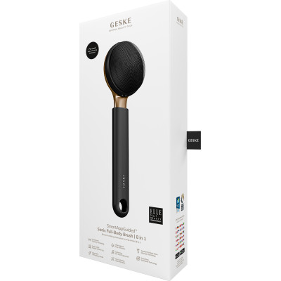 Ультразвукова щітка для всього тіла GESKE Sonic Full-Body Brush&Intensive Exfoliator 8 в 1 gray