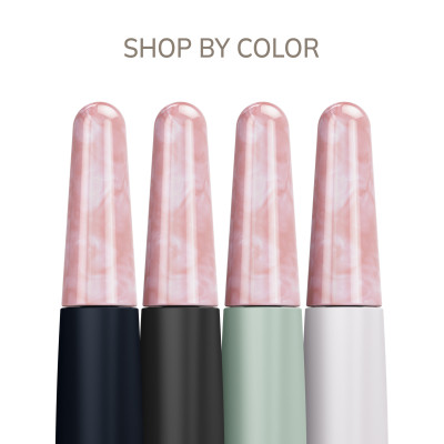 Ручка-масажер для обличчя з рожевим кварцом GESKE SmartAppGuided Rose Quartz & Depuffing Pen 6in1 starlight