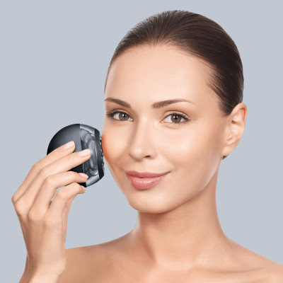 Масажер для підтяжки шкіри обличчя GESKE Anti-aging Skin Tightener 6 в 1 black