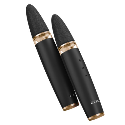 Шліфувальна пилка для стоп з додатковими насадками GESKE Electric Pumice Foot Smoothing Multi-Pen gray
