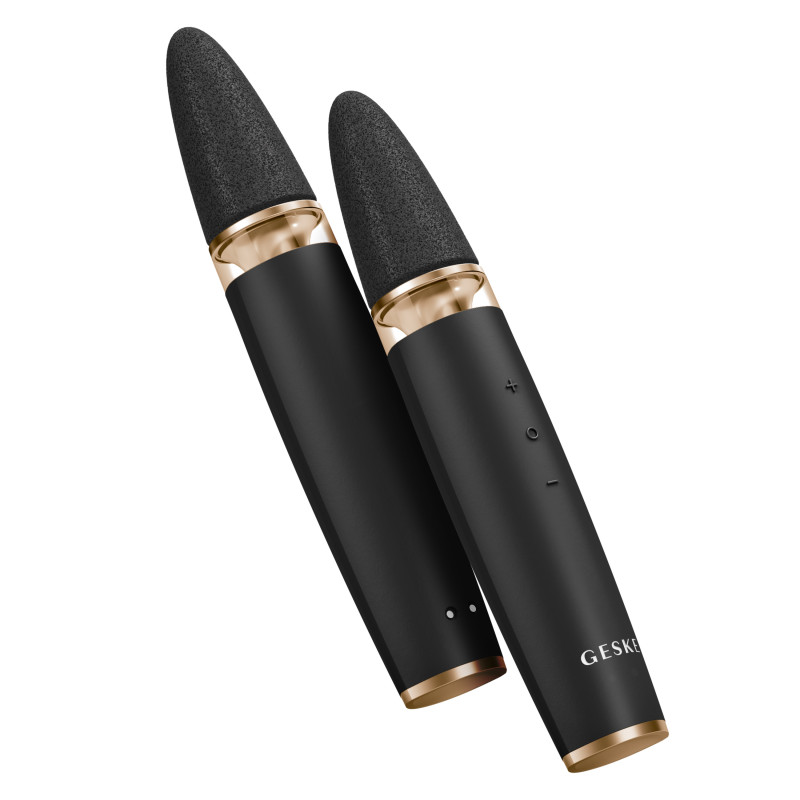 Шліфувальна пилка для стоп з додатковими насадками GESKE Electric Pumice Foot Smoothing Multi-Pen gray
