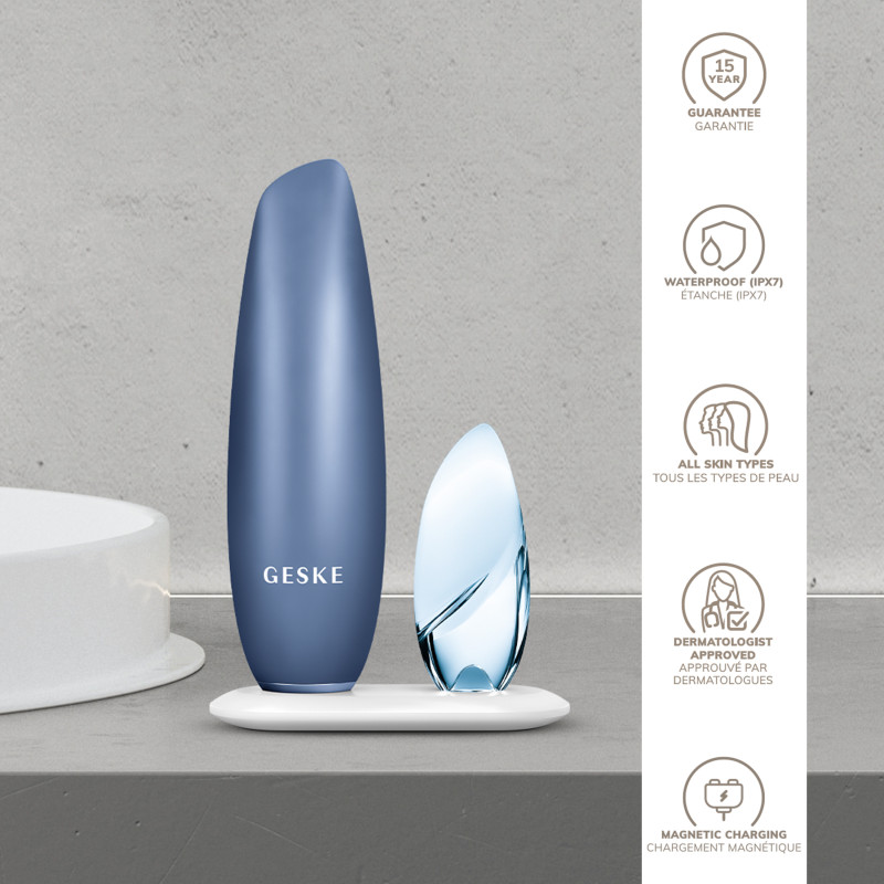 Безконтактна магнітна пілінг-маска GESKE Touchless Magnetic Peeling Mask 5 в 1 aquamarine