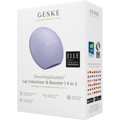 Пристрій для збільшення обʼєму губ GESKE Lip Volumizer&Booster 4 в 1 Small purple
