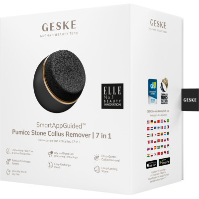 Набір для догляду за стопами GESKE Pumice Stone Callus Remover gray
