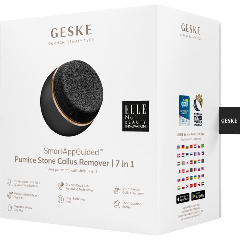 Набір для догляду за стопами GESKE Pumice Stone Callus Remover gray