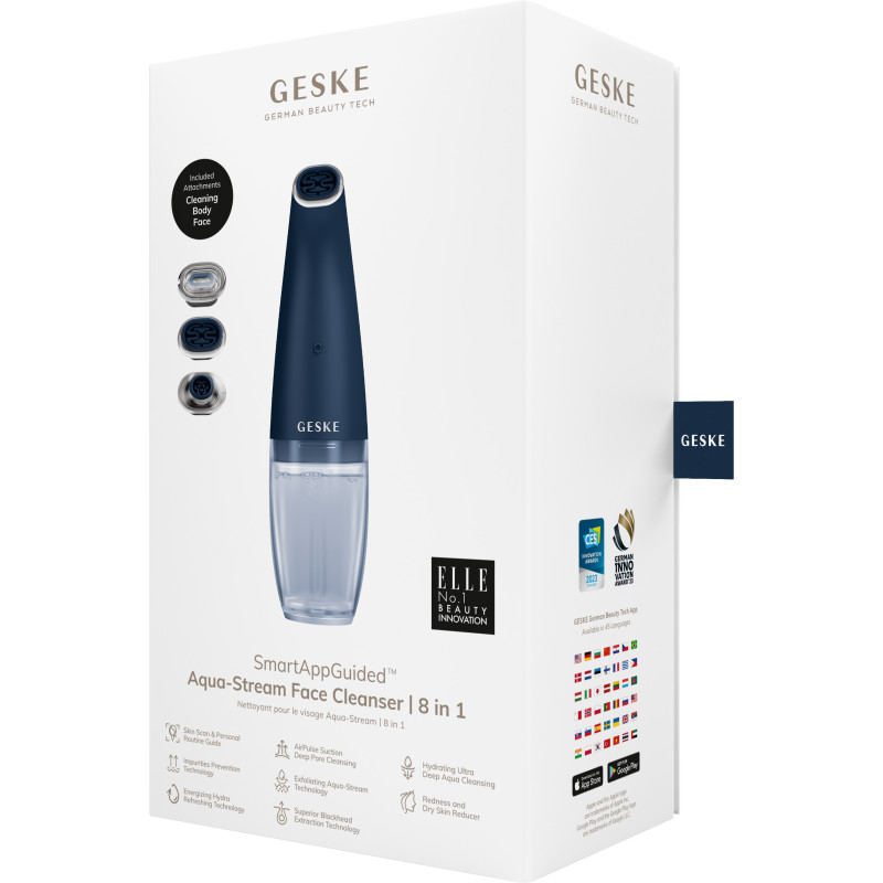 Очищуючий засіб для обличчя GESKE Aqua-Stream Face Cleanser 8 в 1 midnight