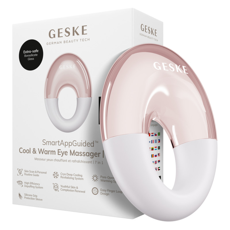 Масажер для очей GESKE Cool&Warm Eye Massager 7 в 1 starlight
