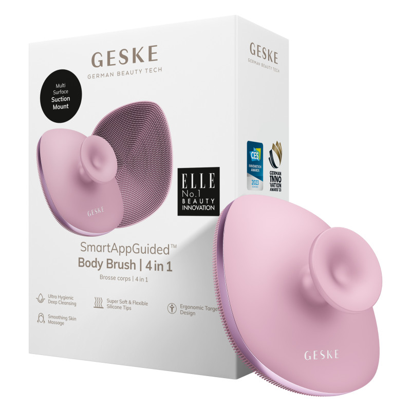 Щітка для тіла GESKE Body Brush pink