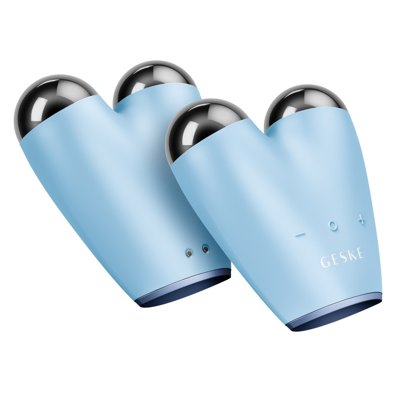 Мікрострумовий підтягувач обличчя GESKE MicroCurrent Face-Lifter aquamarine