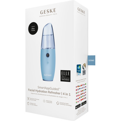 Зволожувач для шкіри обличчя GESKE Facial Hydration Refresher 4 в 1 aquamarine