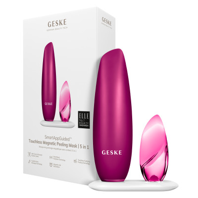 Безконтактна магнітна пілінг-маска GESKE Touchless Magnetic Peeling Mask magenta