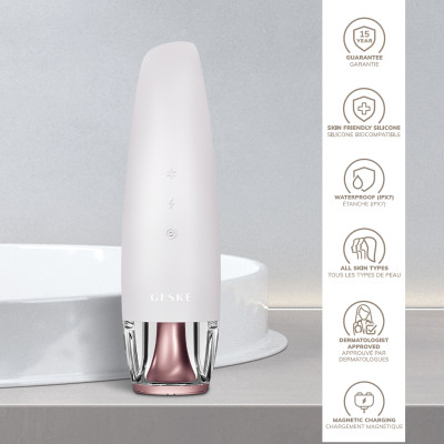 Антивіковий LED-випромінювач для відновлення шкіри обличчя GESKE Anti-Aging Skin Renewer starlight