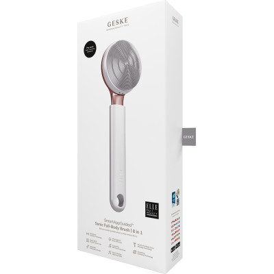 Ультразвукова щітка для всього тіла GESKE Sonic Full-Body Brush&Intensive Exfoliator 8 в 1 starlight