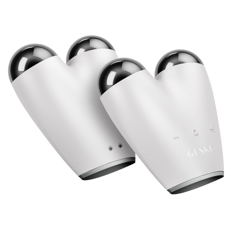 Мікрострумовий підтягувач обличчя GESKE MicroCurrent Face-Lifter white