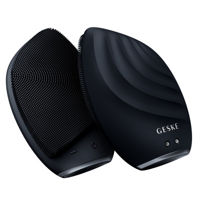 Електронна ультразвукова щітка для обличчя GESKE Sonic Facial Brush 5 в 1 black