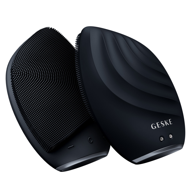 Електронна ультразвукова щітка для обличчя GESKE Sonic Facial Brush 5 в 1 black